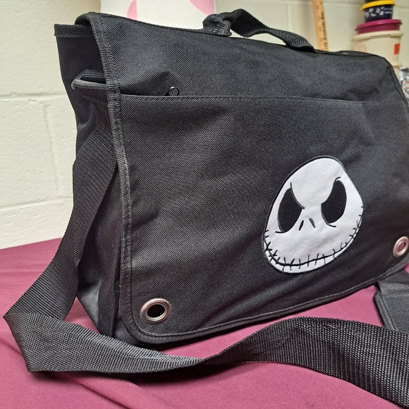 Nightmare Before Christmas Black Messenger Bag. - Picture 10 of 13